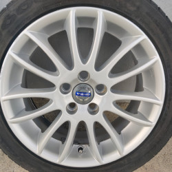 Volvo OEM Wheels SPARTACUS rims 17" V40 S40 V50 S60 V60 S80 V70 C30 C70 tires 205/50R17 - 30671414