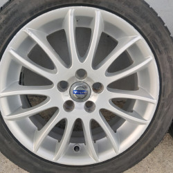 Volvo OEM Wheels SPARTACUS rims 17" V40 S40 V50 S60 V60 S80 V70 C30 C70 tires 205/50R17 - 30671414