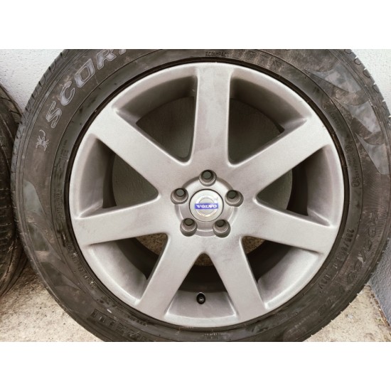 VENATOR Gun Metal Wheels 18″ 5×108 Volvo XC60 rims + summer tires 235/60R18 Pirelli Scorpion Verde - 30748772 / 30714486 