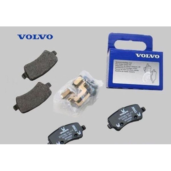 Brake pad set Rear axle NEW VOLVO S60 V60 S80 V70 XC60 XC70 32300257