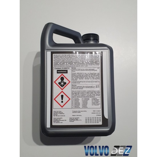 Antigel concentrat G11 4L VOLVO ORIGINAL Cod 31439721