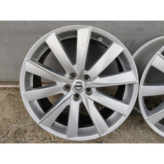19-Inch 10-Spoke Turbine Silver Alloy Wheel Volvo XC40 XC60 XC70 XC90 S90 V90 cod 31362276 19-Inch 10-Spoke Turbine Silver Alloy Wheel Volvo XC40 XC60 XC70 XC90 S90 V90 cod 31362276