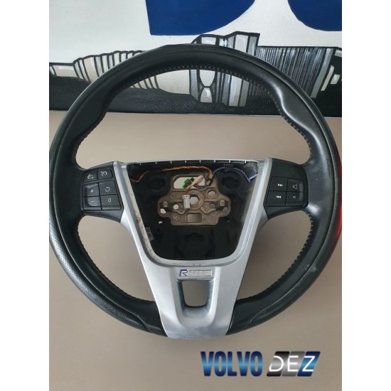 Steering wheel R Design with heating and leather VOLVO