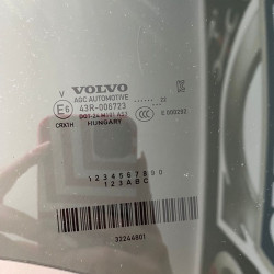 Rear side window/glass VOLVO XC40 2018+ 32244801