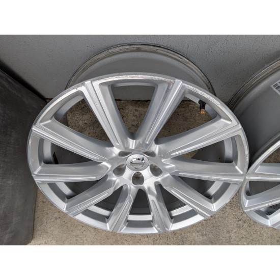 1xVolvo OEM Wheel 10 spokes Rims Inscription 20" Alloy XC90 XC60 XC70 XC40 S90 V90 31362277