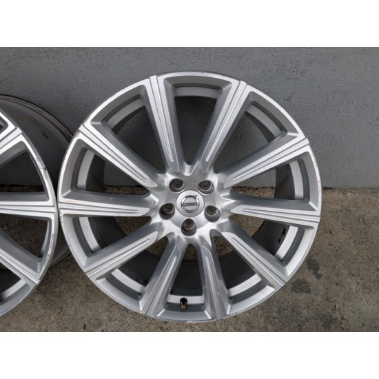 1xVolvo OEM Wheel 10 spokes Rims Inscription 20" Alloy XC90 XC60 XC70 XC40 S90 V90 31362277
