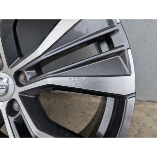 1x Volvo OEM Wheel 5 double spokes 20" Alloy Rim XC60 XC90 R design 32271571 / 32358599