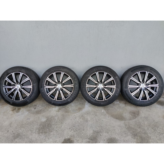 Jante 10 spite 19" Volvo XC60 XC70 XC90 XC40 S90 V90 + Anvelope 235/55 R19 Continental 31423852